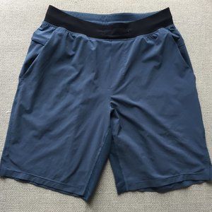 Blue medium 9" Lululemon THE short